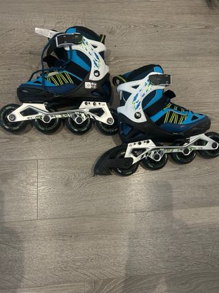 Patines en línea Oxelo Azul y Blanco