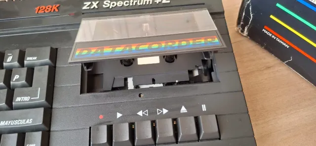 Sinclair ZX Spectrum +2A 128K Teclado Grabadora
