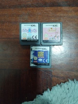 Lote 3 Juegos Nintendo DS: Baby Pals, Strawberry..