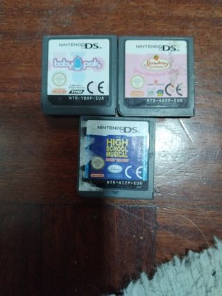 Lote 3 Juegos Nintendo DS: Baby Pals, Strawberry..