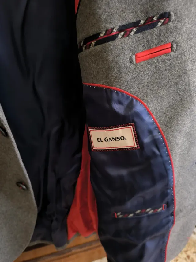 Americana El Ganso Gris