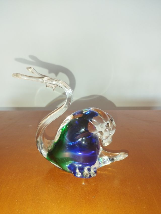 Figuras de cristal estilo Murano