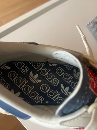 Adidas Bambas Rojas y Blancas