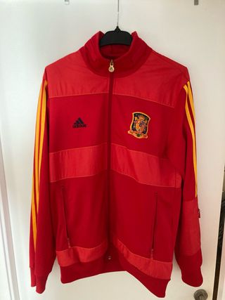 Chaqueta Adidas Selección Española Fútbol Roja