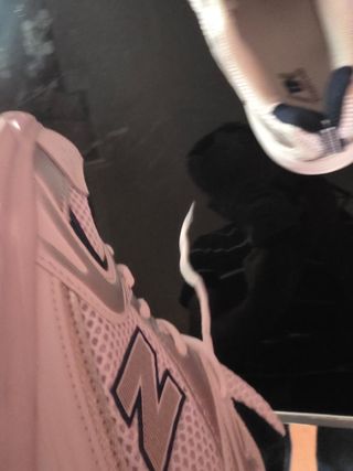 Zapatillas New Balance Plata y Blanco nuevas
