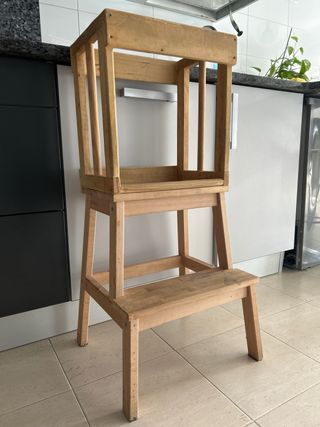 Trona alzador Ikea adaptada para niños