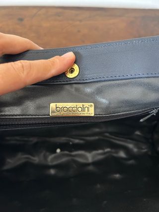 Borsa Braccialini originale blu
