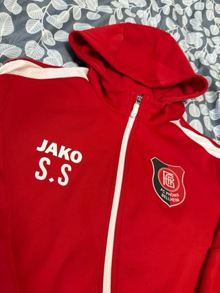 Chaqueta Deportiva Roja JAKO Talla m