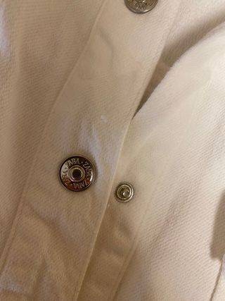 Camisa vaquera blanca Zara
