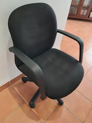 Sillón de oficina amplio extra acolchado silla