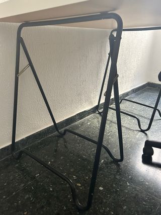 Caballetes Ikea negros (2 unidades)
