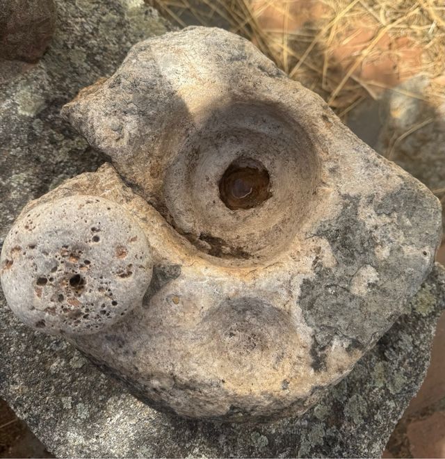 Antiguo molino de mármol