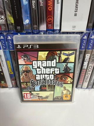 Grand Theft Auto San Andreas GTA PS3