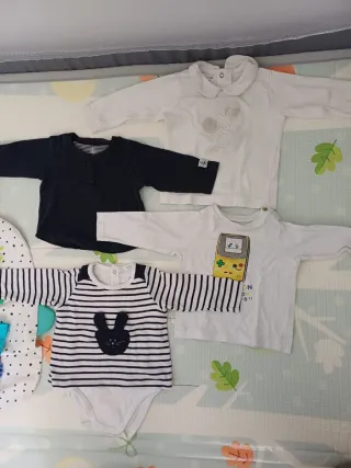 Lotto 4 pezzi abbigliamento bimbo 3-6 mesi