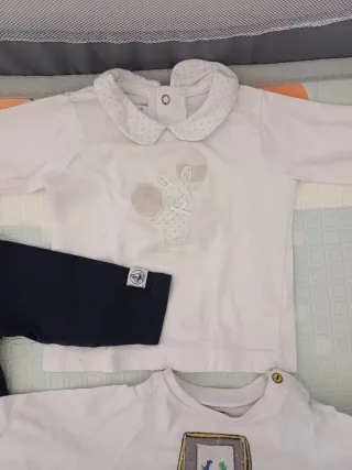 Lotto 4 pezzi abbigliamento bimbo 3-6 mesi