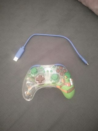Mando Minecraft Transparente USB