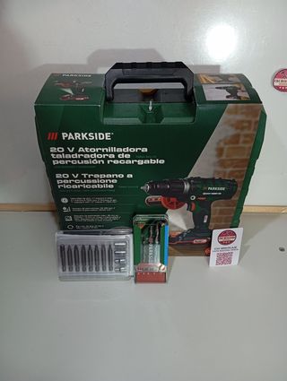 Kit Parkside 20V Taladro Percutor Recargable