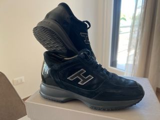 Scarpe Hogan donna nere Tg 37.5