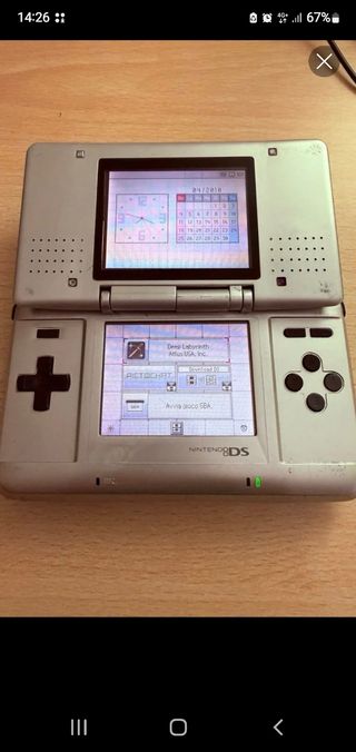 Nintendo DS Plata