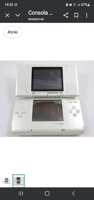 Nintendo DS Plata