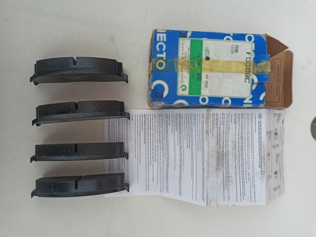 Pastillas Freno Necto WVA20422 Ford Fiesta