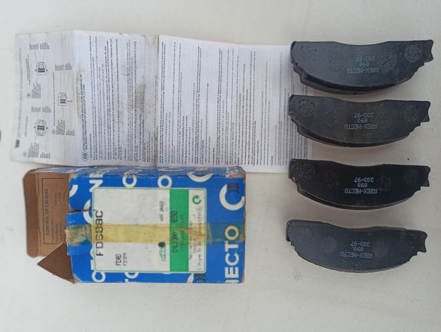 Pastillas Freno Necto WVA20422 Ford Fiesta