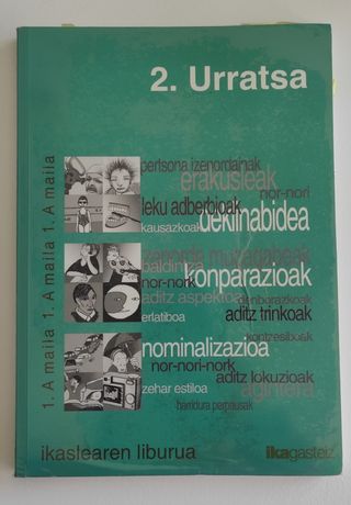 Libro de Euskera nivel A1 euskaletgi Gasteiz.