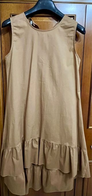 Abito giromanica in cotone