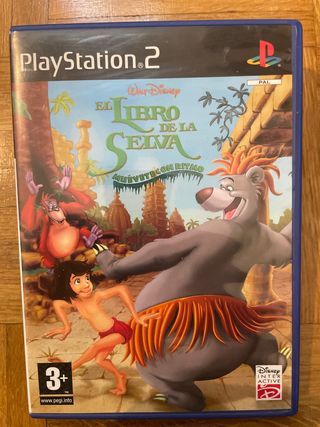 El Libro de la Selva PS2 (Solo Carátula) 