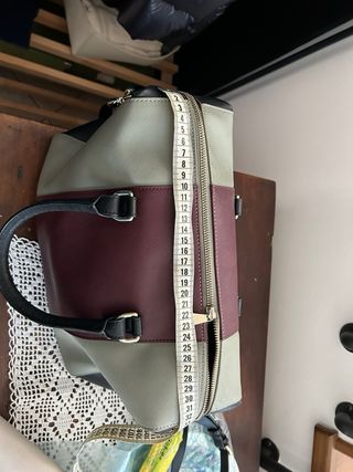 Borsa bauletto Armani Jeans bicolor