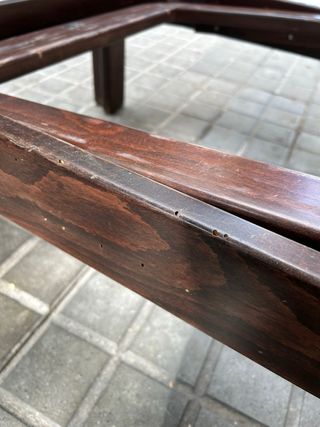 Sillón vintage AG Barcelona para restaurar