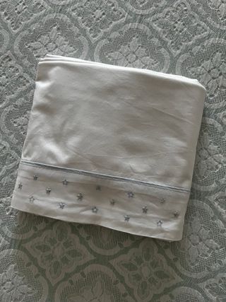 Sábanas de cuna con estrellas