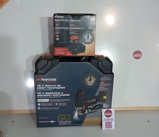 Parkside Sierra de calar 12V + Batería y cargador 