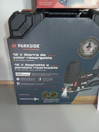 Parkside Sierra de calar 12V + Batería y cargador 