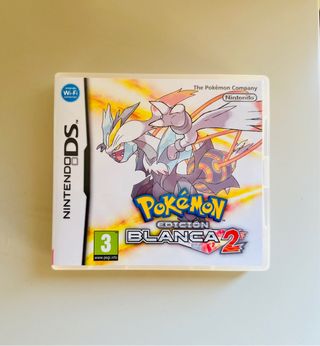 Caja Vacía Pokémon Edición Blanca 2 PAL ES
