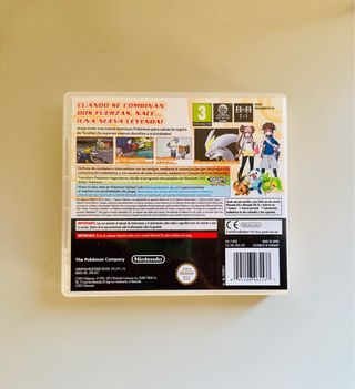 Caja Vacía Pokémon Edición Blanca 2 PAL ES
