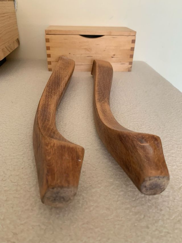 2 Patas de madera bambi vintage