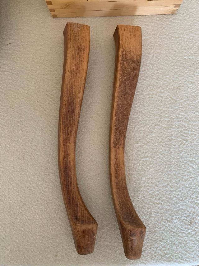 2 Patas de madera bambi vintage