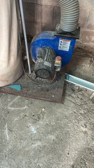 Aspirador Woodman para carpintería