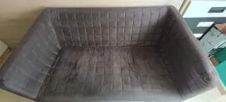 Sofá 2 plazas Ikea Knopparp marrón