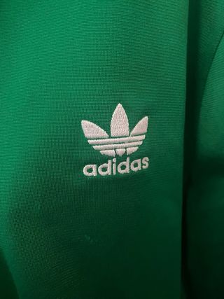 Sudadera Adidas Verde Sin Capucha