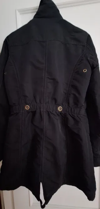 Parka Miss Sixty Negra Frío/Lluvia