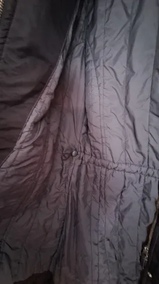 Parka Miss Sixty Negra Frío/Lluvia