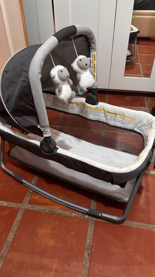 cuna móvil con Peluches Oveja