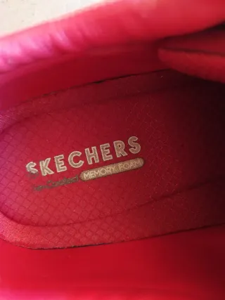 Zapatillas Skechers Rojas Talla 41