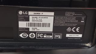 Monitor LG Negro ultrawide de 27 pulgadas