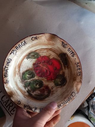 Ceramica Abbate Daga ciotola decorata