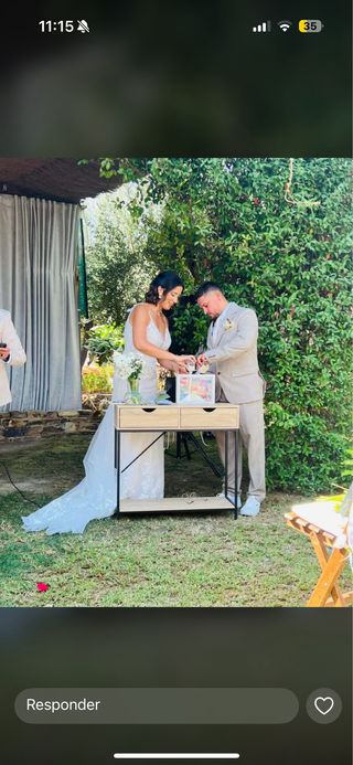 Vestido de Novia Blanco