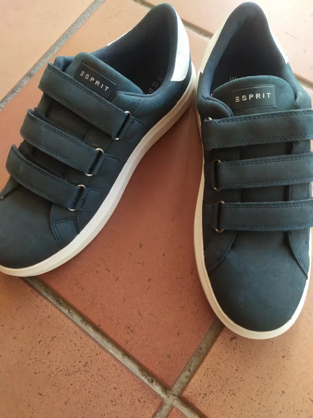 Zapatillas Esprit velcro azul marino talla 41