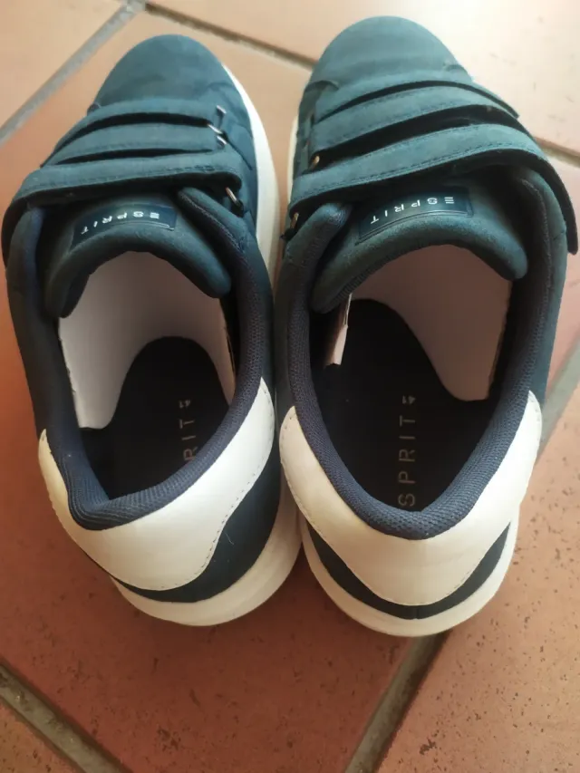 Zapatillas Esprit velcro azul marino talla 41